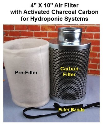 #ad 4#x27;#x27; X 10#x27;#x27; Air Filter with Activated Charcoal Carbon for Hydroponic Air Systems $35.00
