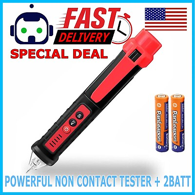 #ad Voltage Electric Tester Volt Detector Test Pen Non Contact Sensor AC DC 12 1000V $7.95