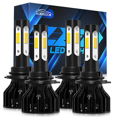 #ad For Honda Civic 2004 2013 Combo LED Headlights Lamp High Low Beam Light Bulbs $35.99