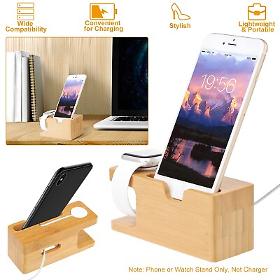 #ad Charging Dock Stand Station Charger Holder For Apple Watch iWatch iPhone iPad $12.45
