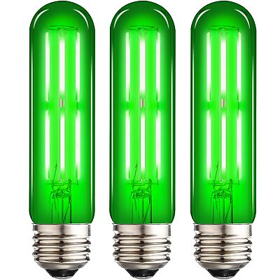 #ad T10 LED Green Light BulbsE26 Green LED Lights Replace up to 60W5 inch Led Tubu $26.01