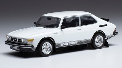 #ad Model Car Scale 1:43 Ixo Saab 99 Turbo Combi Coupe White diecast vehicles $35.88