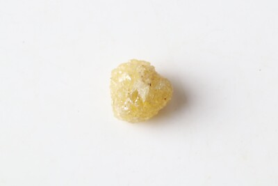 #ad 2.45cts Natural Yellow Raw Diamond 7.50mm Rough Loose Diamond i3 Clarity DB32 $60.00