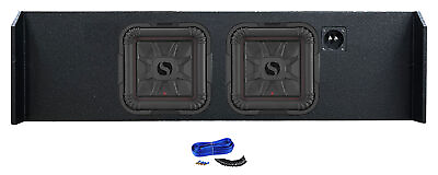 #ad 2 KICKER 10quot; L7T Solo Baric Subwoofers in Box Fits 2009 Up Ford F 150 SuperCrew $554.85