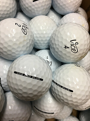 #ad 15 Vice Pro Plus Near Mint AAAA Used Golf Balls $22.95