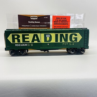#ad #ad Menards O Gauge Reading Box Car Model Train 279 4550 $24.00