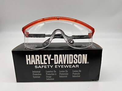 #ad #ad BRAND NEW Harley Davidson Motorcycle Safety Riding Glasses Clear Lens HD200 $8.00