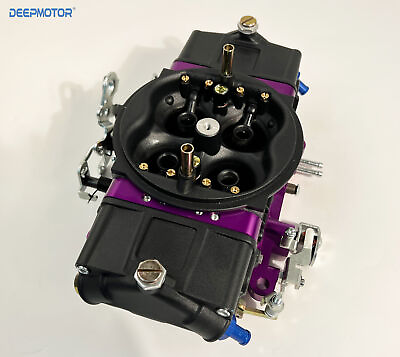 #ad #ad Deepmotor Aluminum 750 CFM Carburetor Double Pumper Mechanical Secondary 4150 $419.99
