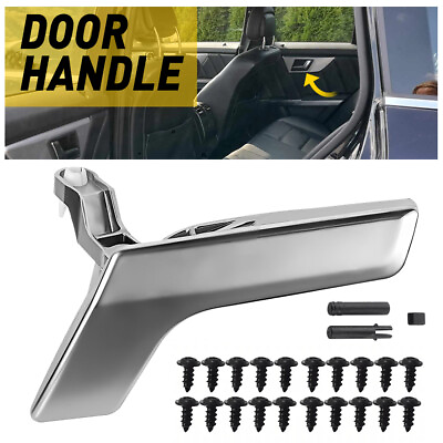 #ad Upgraded Inside Door Handle Repair Kit For Mercedes W204 X204 Matte Silver Right $12.34