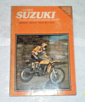 #ad Suzuki RM80 370 1975 77 Clymer Workshop Manual Service Repair $22.95