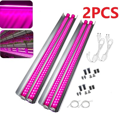 #ad 2PCS 5000W LED Grow Light Full Spectrum For Indoor Hydroponic Plant Flower Bloom $49.39