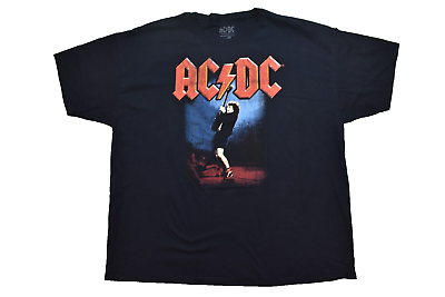 #ad AC DC Mens AC DC By Goodie Two Sleeves Black Shirt New 3XL $9.99