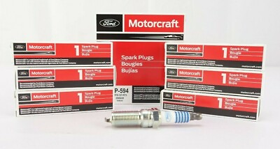 #ad #ad Set of 6 OEM Motorcraft SP594 Ford CYFS12YRT3 Spark Plugs Replaces SP542 SP578 $68.99