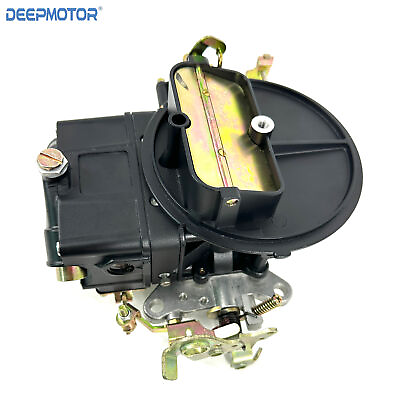 #ad Deepmotor 2 Barrel Carburetor 350 CFM Manual Choke Black $174.99