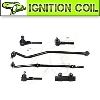 #ad Driver amp; Passenger Front Inner Outer Tie Rod Links Kit For Jeep Grand Cherokee $72.38