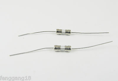 #ad 10x Glass Tube Fuse Axial Leads 3.6 x 10mm 3.15A T3.15A 3.15Amps Slow Blow 250V $1.59