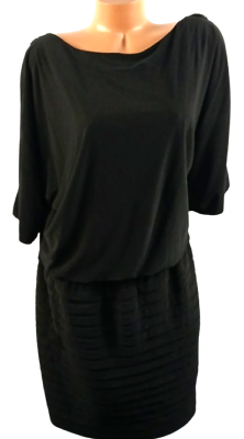 #ad *Laura plus black scoop neck embellished tiered cold shoulder midi dress 24W $16.73