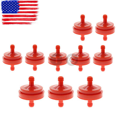 10PCS Gas Fuel Filter Lawn Mower Inline For Briggs Stratton 298090S 5018H 5018H $7.49