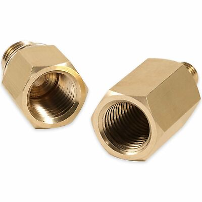 #ad 2pcs High Pressure Oil System Fuel Rail Adapter Leak Air Test Tool For Ford 6.0L $20.88