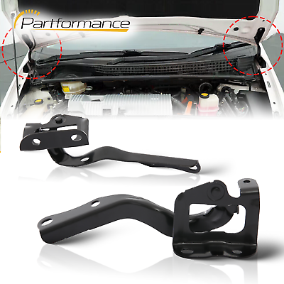 #ad FITS FOR 2010 2015 TOYOTA PRIUS FRONT HOOD HINGE RIGHT amp; LEFT PAIR SET TO1236168 $21.95