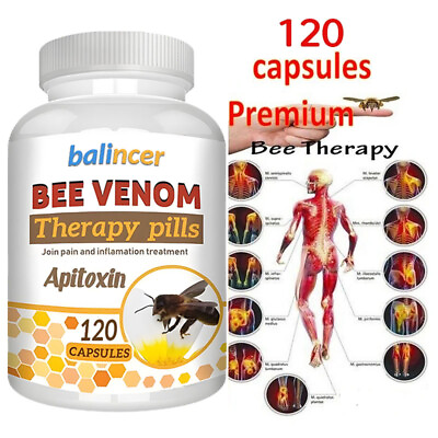 #ad BEE Venom Manuka Honey Capsules Joint and Bone Support $8.25