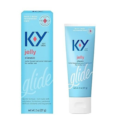 #ad K Y Jelly Personal Lubricant Water Based Lube for Wetter Sex 4 oz $6.99