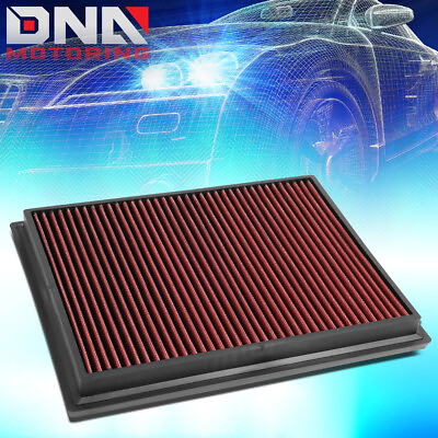 #ad FOR 2015 2018 TOYOTA HILUX REVO FORTUNER HI FLOW DROP IN PANEL AIR FILTER RED $23.99