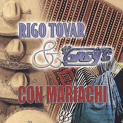 #ad Rigo Tovar y los Grey#x27;s Con Mariachi by Rigo Tovar CD Feb 2003 Fonovisa $14.99