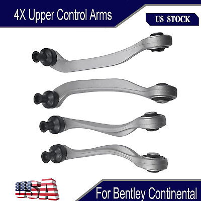 #ad 4 X Upper Control Arms For Bentley Continental Gt Gtc amp; Flying Spur 2004 2018 US $102.11