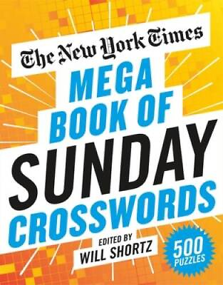 #ad The New York Times Mega Book of Sunday Crosswords: 500 Puzzles GOOD $12.32