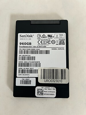 #ad Sandisk 2.5quot; 960GB SSD SOLID STATE SSD Drive SATA $49.95