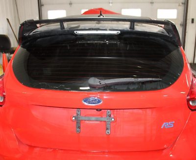 #ad 2016 2017 2018 FORD FOCUS RS Rear Hatch Hatchback Lid Gate Spoiler Painted Red $2099.95