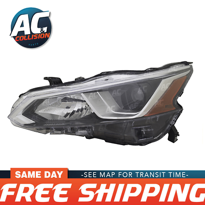 #ad TYC Headlight Assembly Left Driver Side for 19 20 21 Nissan Altima Sedan $149.99