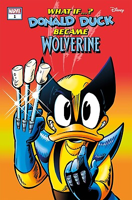 #ad What if…? Donald Duck Became Wolverine #1 NM CVR A MARVEL 07 31 24 PRESALE $5.36