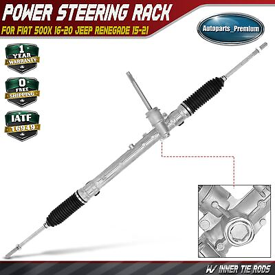 #ad Power Steering Rack and Pinion Assembly for Fiat 500X 16 20 Jeep Renegade 15 21 $162.99