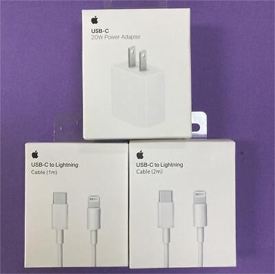 #ad OEM Original Genuine Charger Cable 6ft 20W Power Adapter For iPhone 15 14Promax $10.29