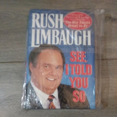See I Told You So by Rush Limbaugh 2021 Trade Paperback $18.00