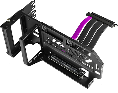 #ad Masteraccessory Vertical GPU Card Holder Kit V3 Black Premium Riser Cable PCI E $83.99