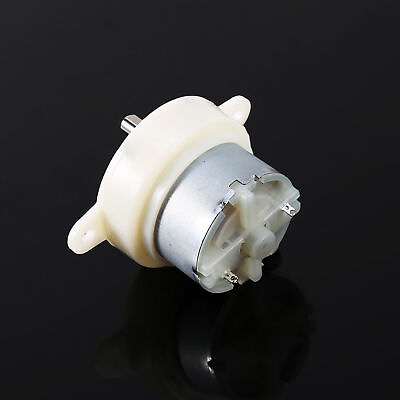 #ad High 12v DC Motor Slow Speed Electric Motor Gearbox 3RPM Micro Motor $9.33