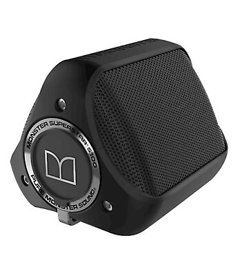 #ad Monster Superstar S100 Portable Wireless Bluetooth Speaker Water Resistant $10.95