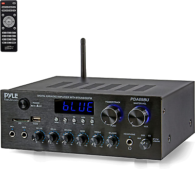 #ad Bluetooth Home Amplifier Receiver 300W Dual Channel Stereo System with MP3 USB $107.54
