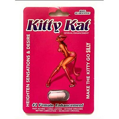 #ad Kitty Kat Single Pill for Female Sexual Enhancement $9.99