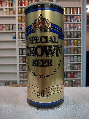 #ad 🇸🇪 SWEDEN SPECIAL CROWN SWEDISH BEER CAN 450 ml Steel $3.99