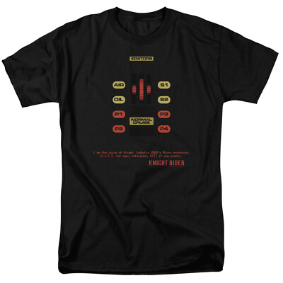 #ad Knight Rider Kitt Console Licensed Adult T Shirt $23.95