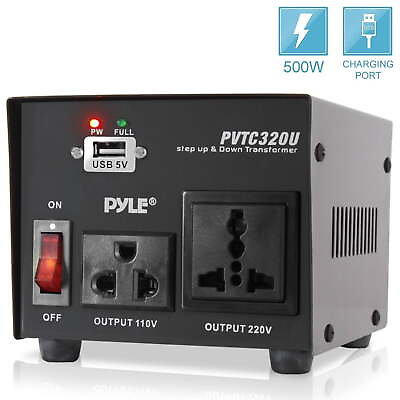 #ad PVTC320U Step Up amp; Step Down 500 W Power Supply Voltage Converter $26.64