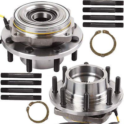 #ad 2pack Front Wheel Bearing And Hub For 2005 2010 F250 F350 Super Duty W ABS TX $215.95