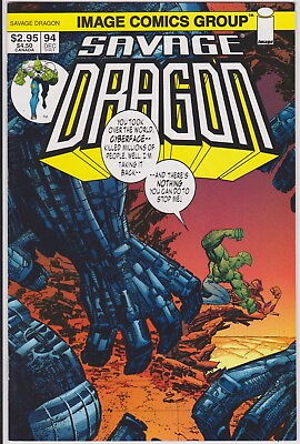 #ad Savage Dragon Issue #94 Comic Book. Eric Larsen. Superhero. Action. Image 2001 $3.99