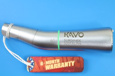 #ad KAVO SURGmatic S201 L XL Pro 20:1 Electric Attachment HANDPIECE USA 80ncm $350.00