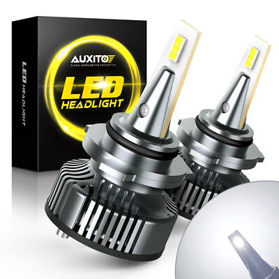 #ad Brightest AUXITO HB4 9006 LED Headlight Bulb Low CANBUS Beam Error Free 40000LM $43.09