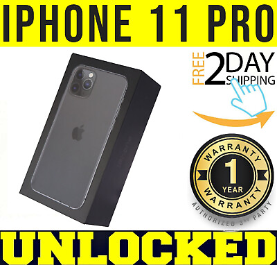 #ad Apple iPhone 11 PRO 256GB SPACE GRAY FACTORY UNLOCKED ✅1 YR WARRANTY✅❖SEALED❖ $448.96